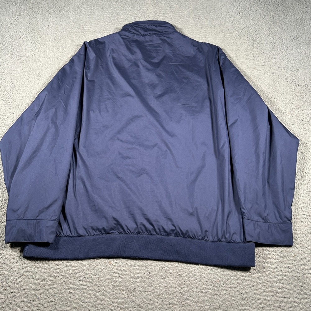 Peter Millar Jacket Mens XL Blue Full Zip Hartford Windbreaker Bomber Pockets - Picture 2 of 12